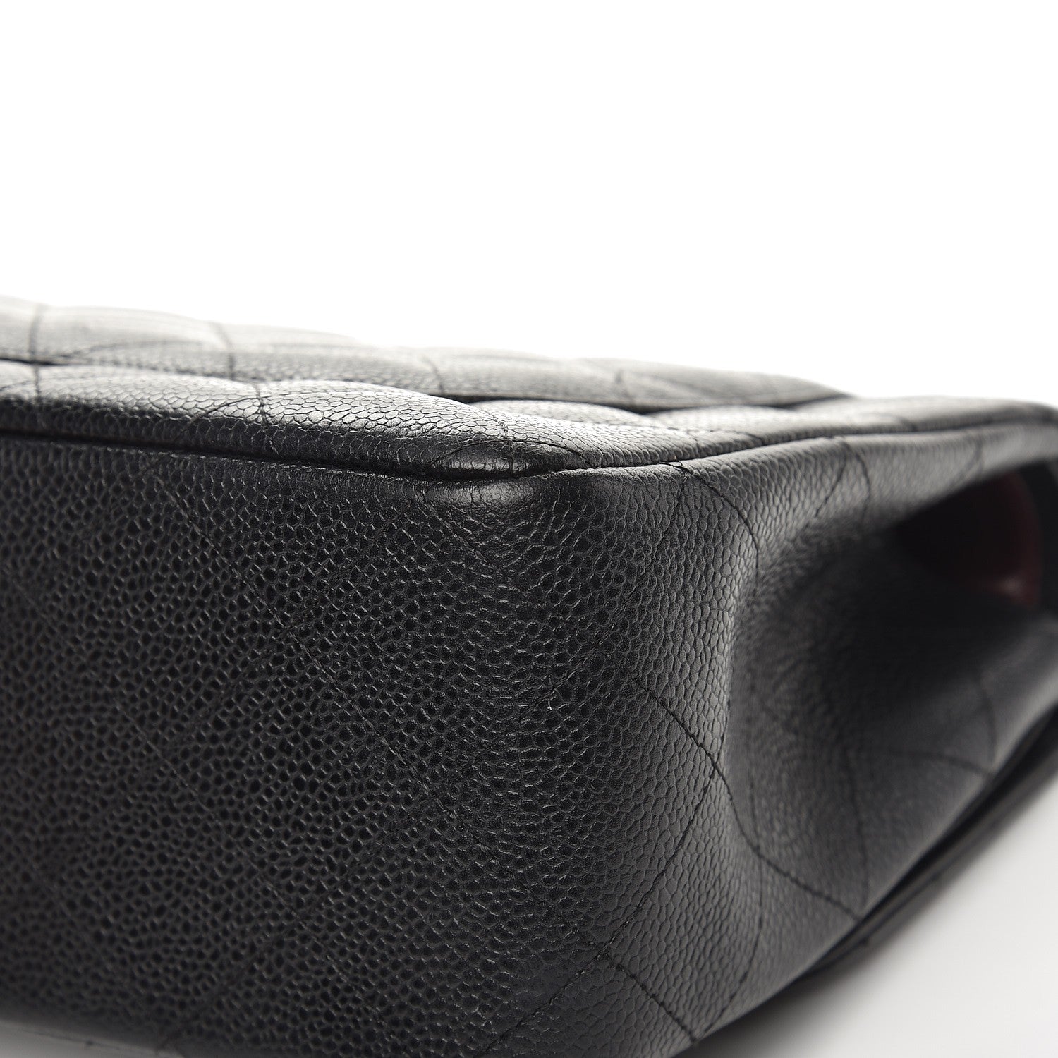 Chanel Caviar Quilted Jumbo Double Flap Black 11 of 18