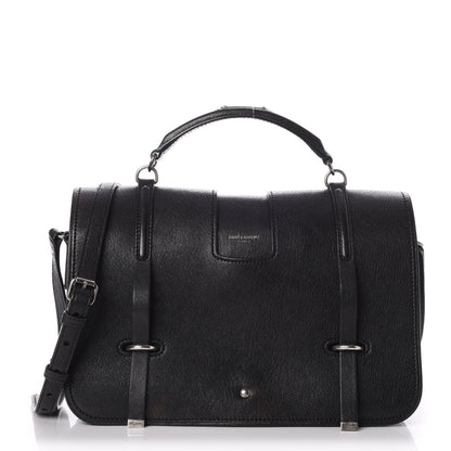 Saint Laurent Lambskin Large Charlotte Messenger Bag Black 1 of 14