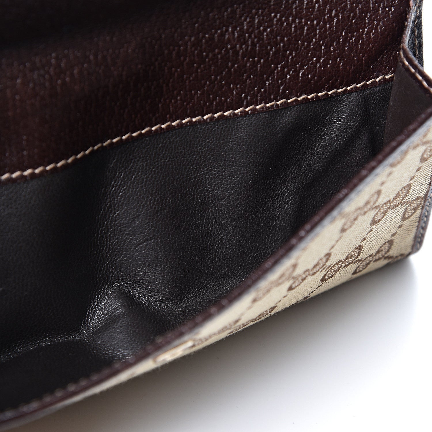 Gucci Monogram Princy Continental Wallet Brown 10 of 12