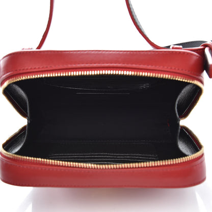Saint Laurent Lambskin Matelasse Vicky Monogram Belt Bag Eros Red 6 of 8