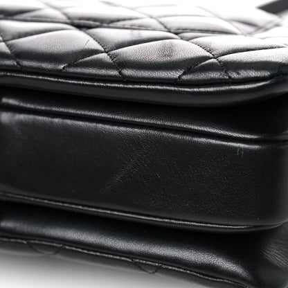 Chanel Lambskin Quilted Small Trendy CC Dual Handle Flap Bag Black 11 of 17