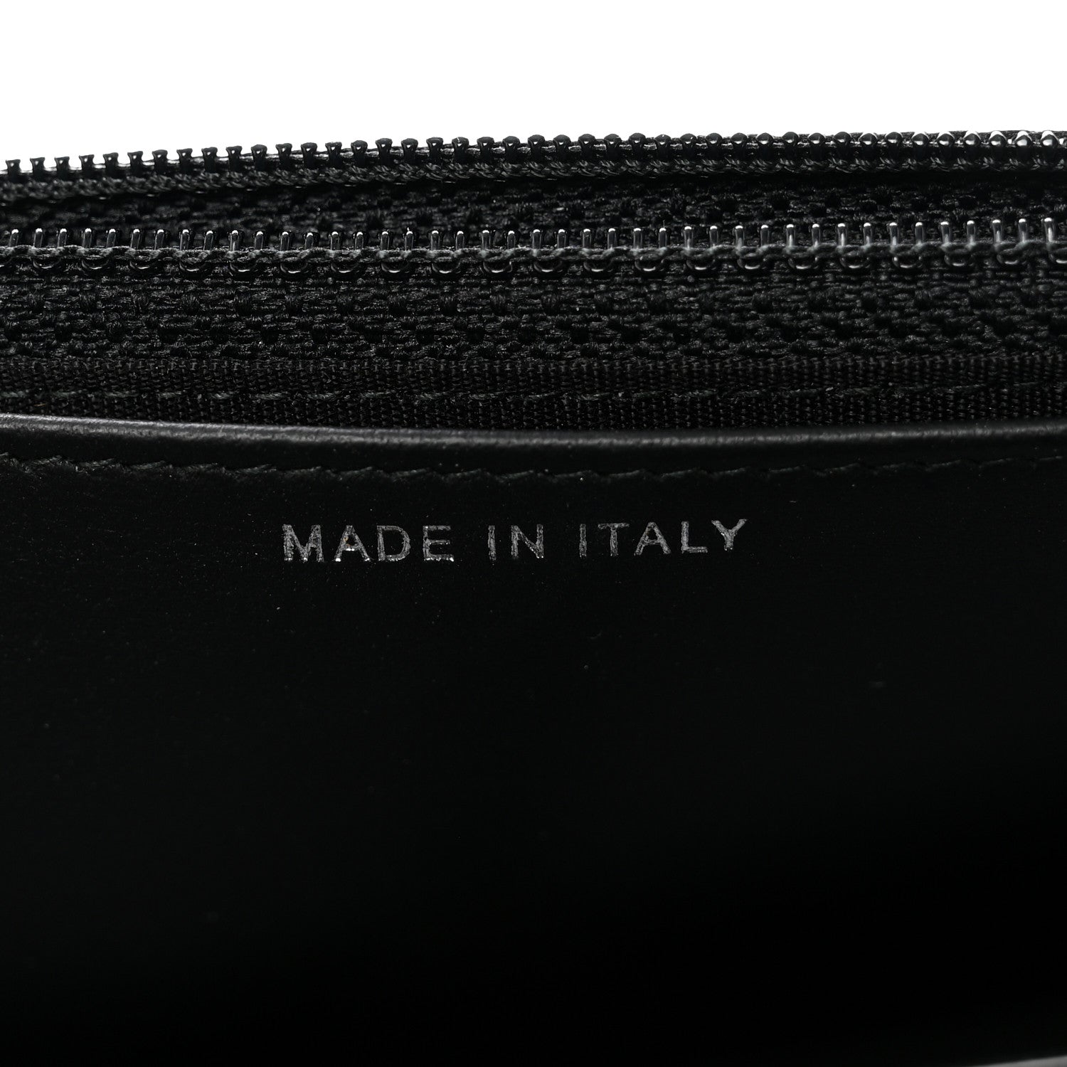 Chanel Calfskin Painted Chevron Embossed Boy Wallet On Chain WOC Black 6 of 11