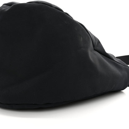 The Row Nylon Slouchy Banana Two Bag Black 9 of 10