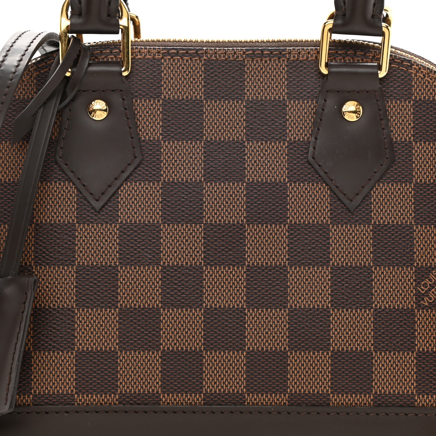 Louis Vuitton Damier Ebene Alma BB 8 of 10