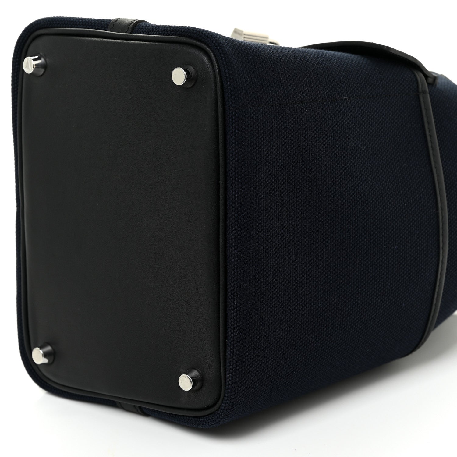 Hermes Toile Goeland Swift Cargo Picotin Lock 18 Bleu Marine 9 of 10