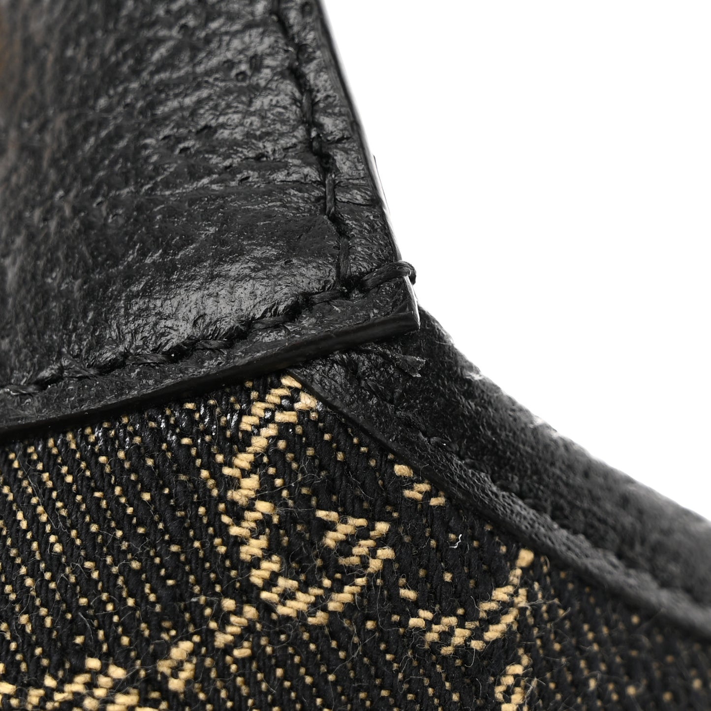 Jacquard Denim GG Monogram Small Jackie 1961 Hobo Black Ivory