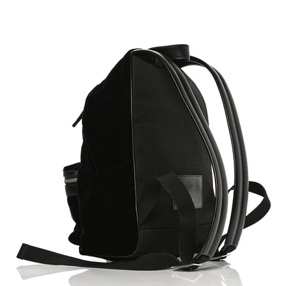 Saint Laurent Velvet Mini City Backpack Black 2 of 11