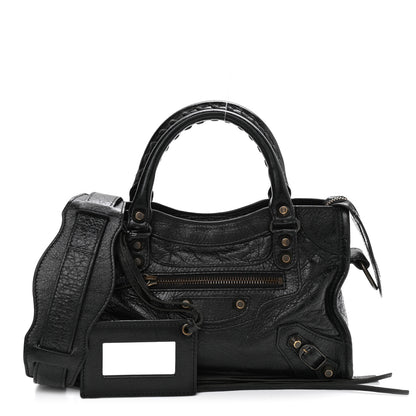 Balenciaga Agneau Classic Hardware Mini City Black 1 of 10