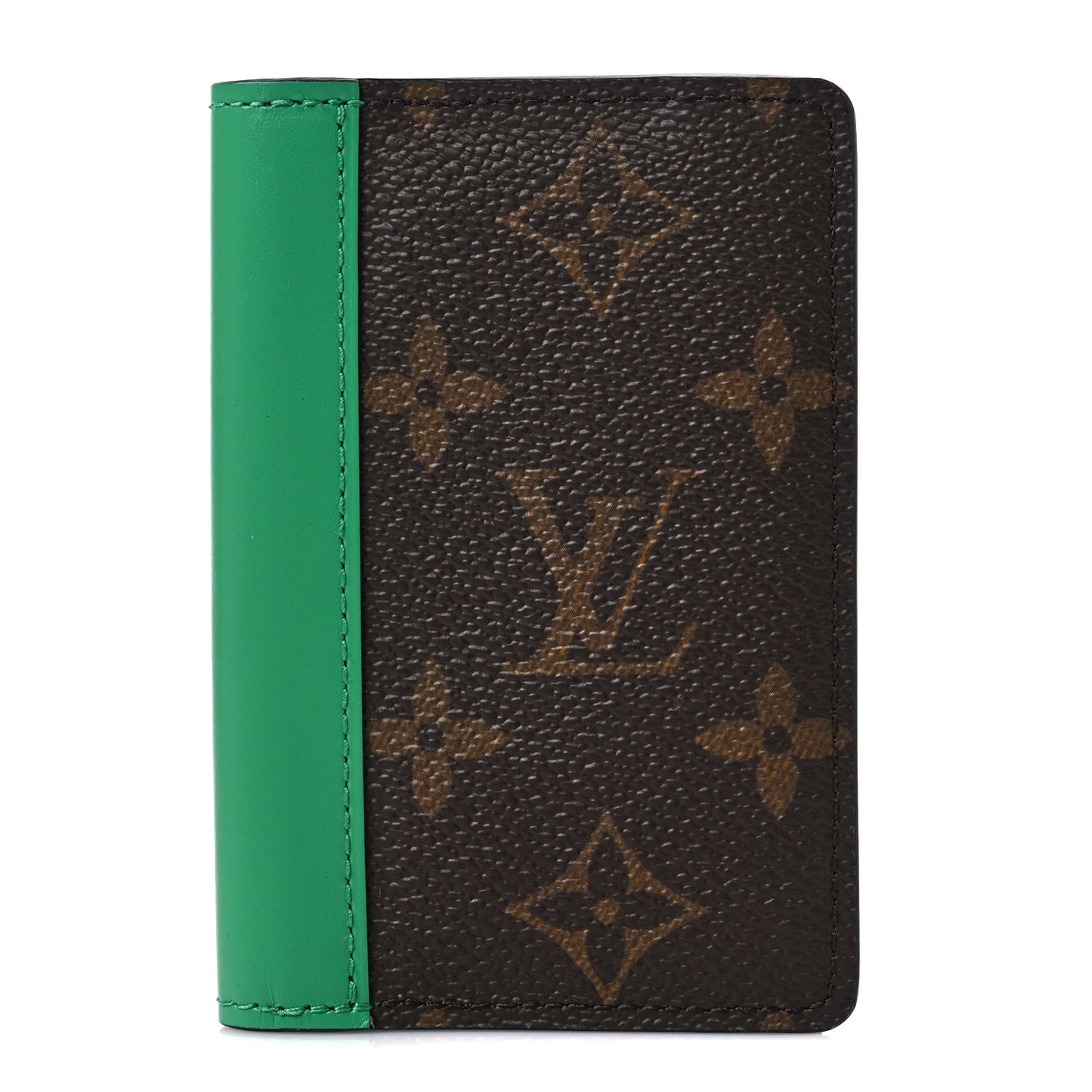 Monogram Pocket Organizer NM Green