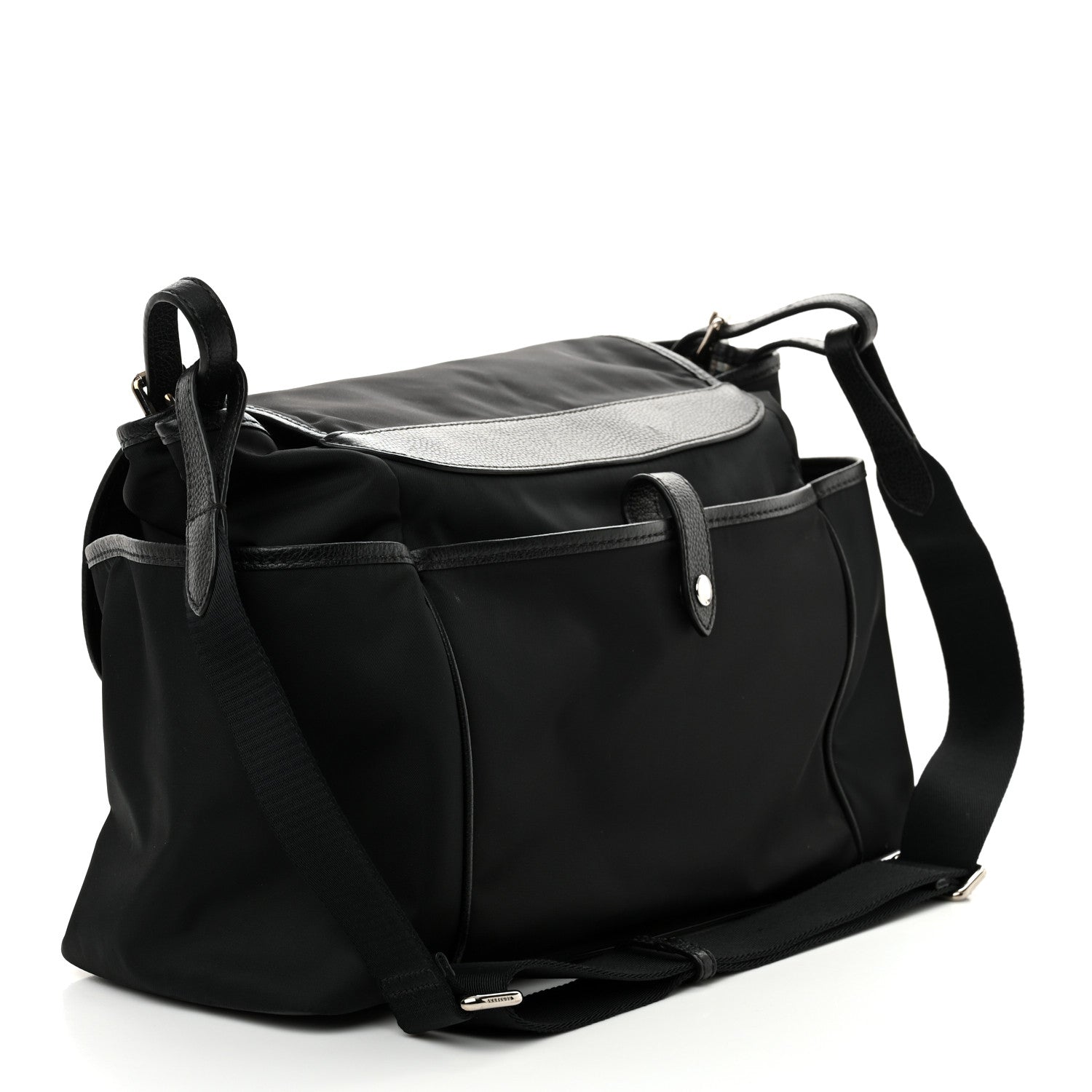 Burberry Nylon Diaper Bag Black 4 of 11