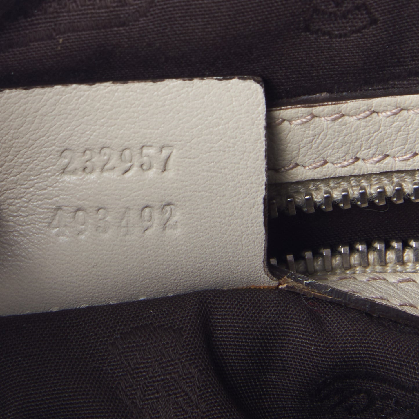 Guccissima Medium GG Twins Tote Off White