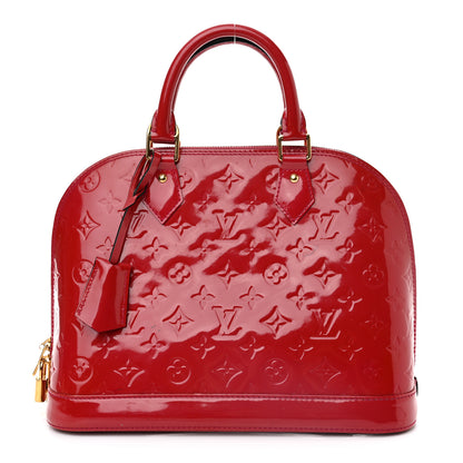 Louis Vuitton Vernis Alma PM Pomme D'Amour 1 of 13