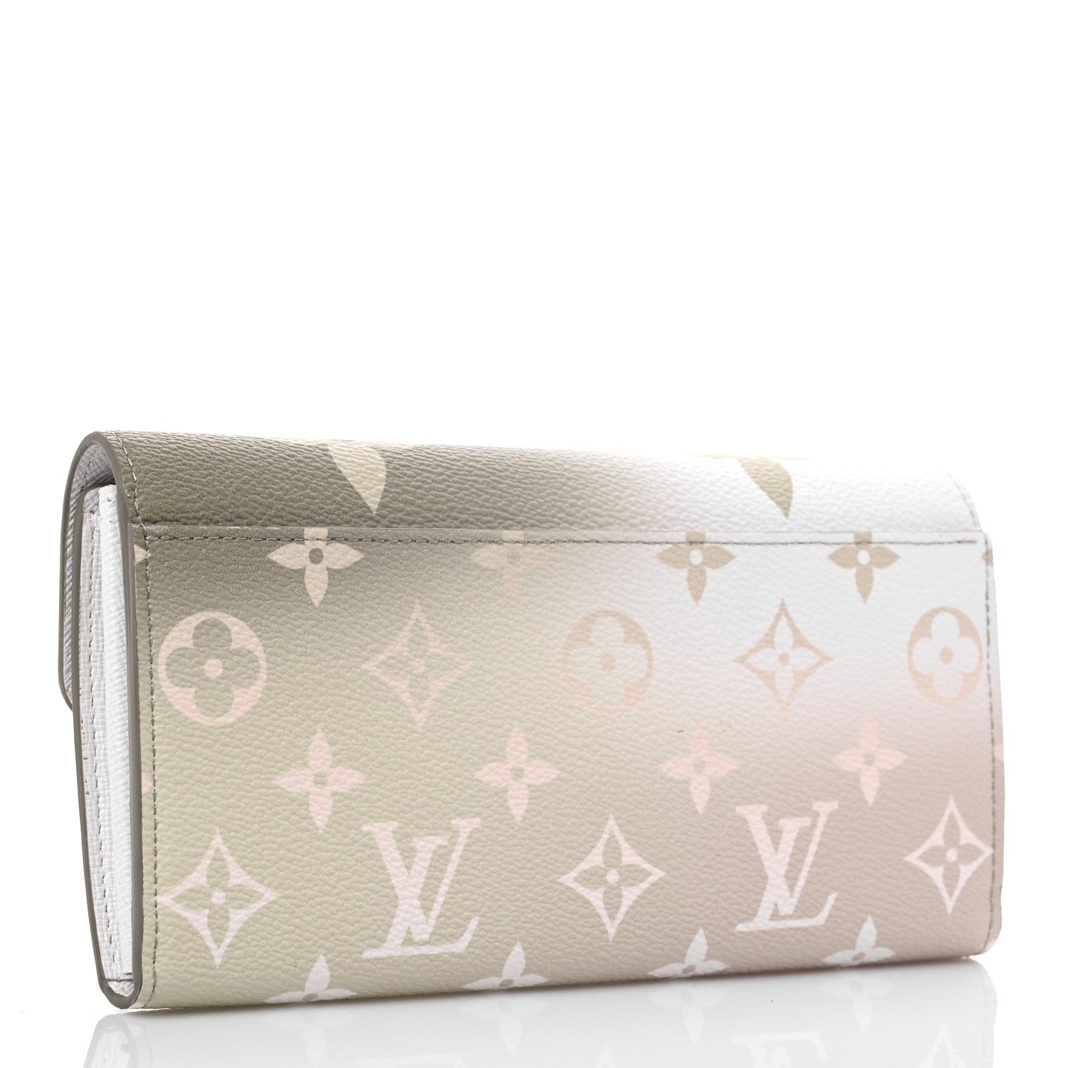 Louis Vuitton Monogram Giant Spring In The City Sarah Wallet NM Sunset Kaki 3 of 8
