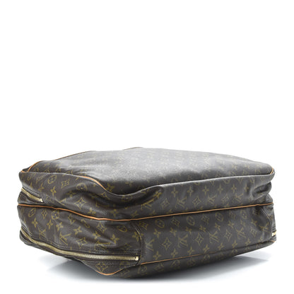 Louis Vuitton Monogram Alize 2 Compartment Luggage Travel Bag 3 of 10