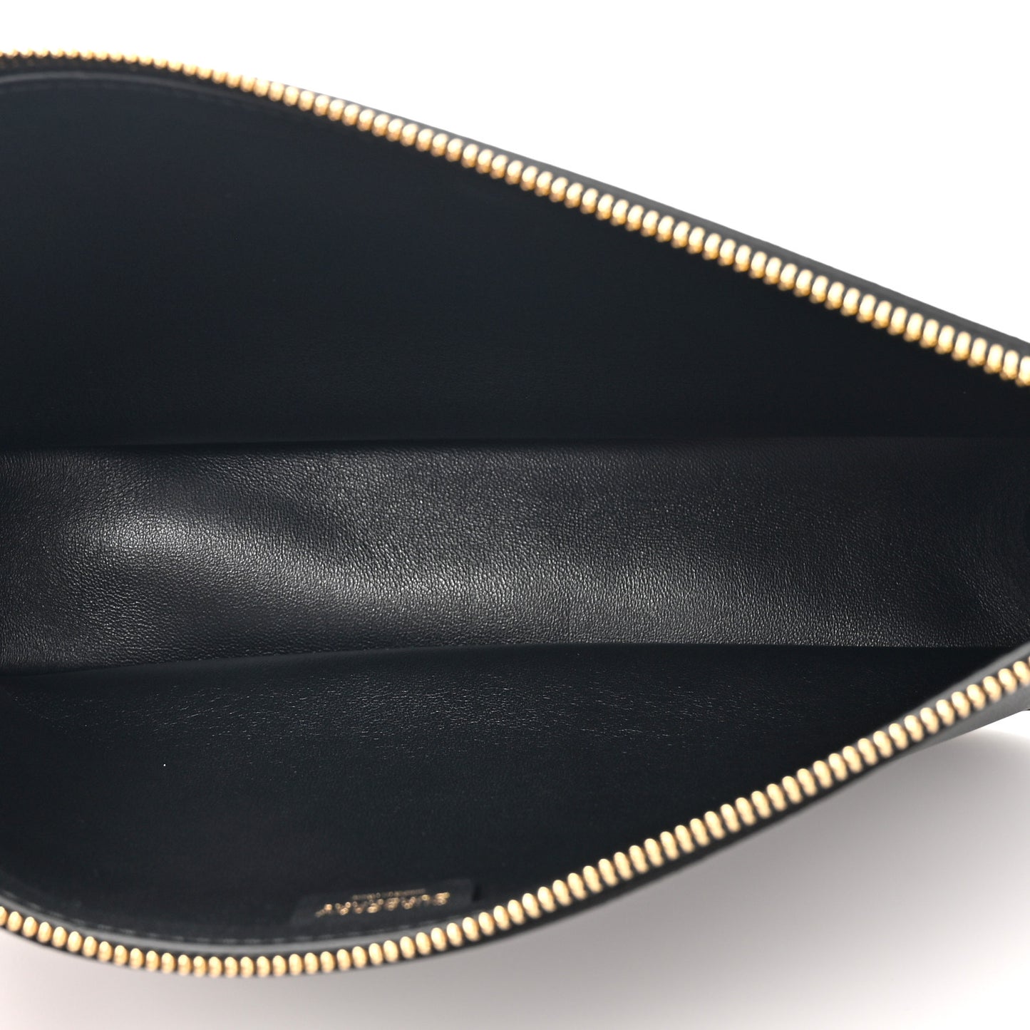 Calfskin Small Shield Sling Bag Black