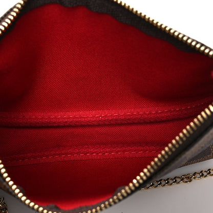 Louis Vuitton Damier Ebene Mini Pochette Accessories 6 of 11