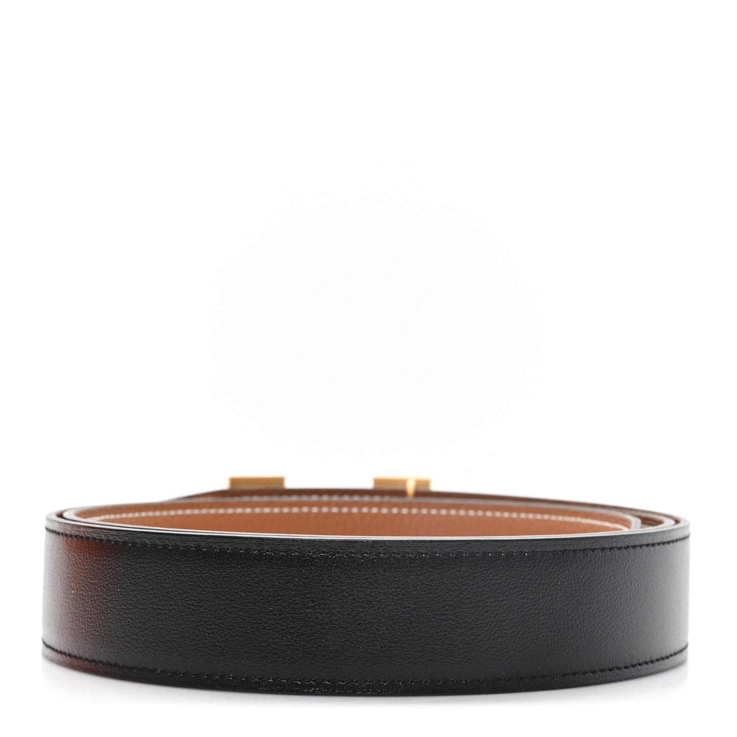 Box Togo H Belt 105 42 Black Gold