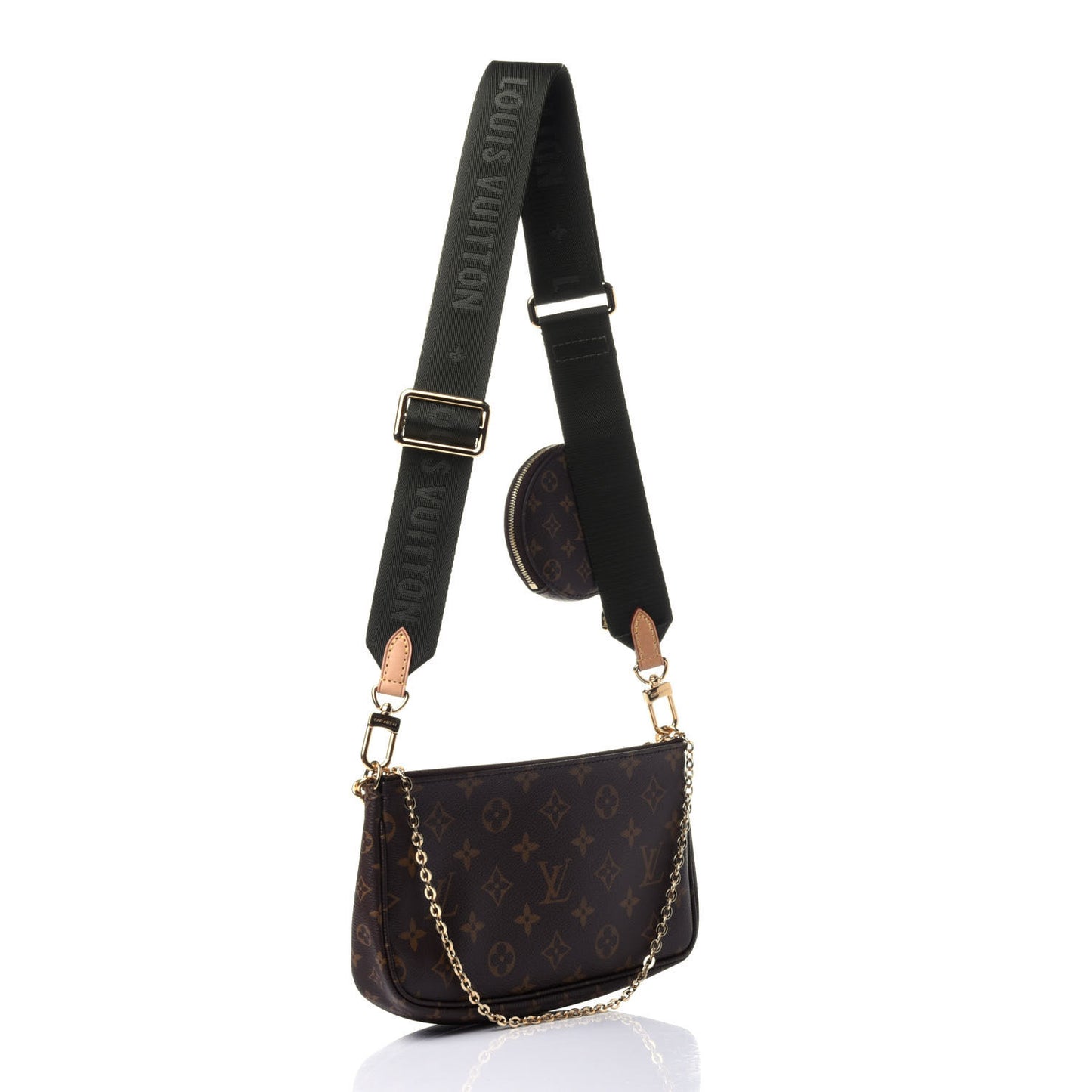 Monogram Multi Pochette Accessories Kaki