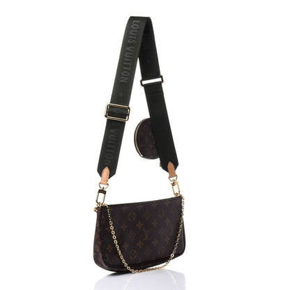 Louis Vuitton Monogram Multi Pochette Accessories Kaki 2 of 12