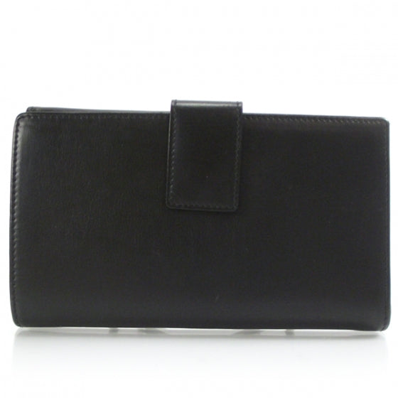 Christian Dior Leather Grommet Wallet Black 2 of 8