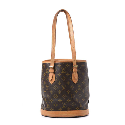Louis Vuitton Monogram Petit Bucket 23 1 of 9