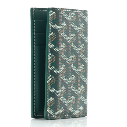 Goyard Goyardine Saint Pierre Card Holder Green 3 of 8