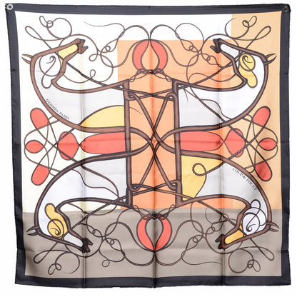 Hermes Silk Coup De Fouet Scarf 90 4 of 7