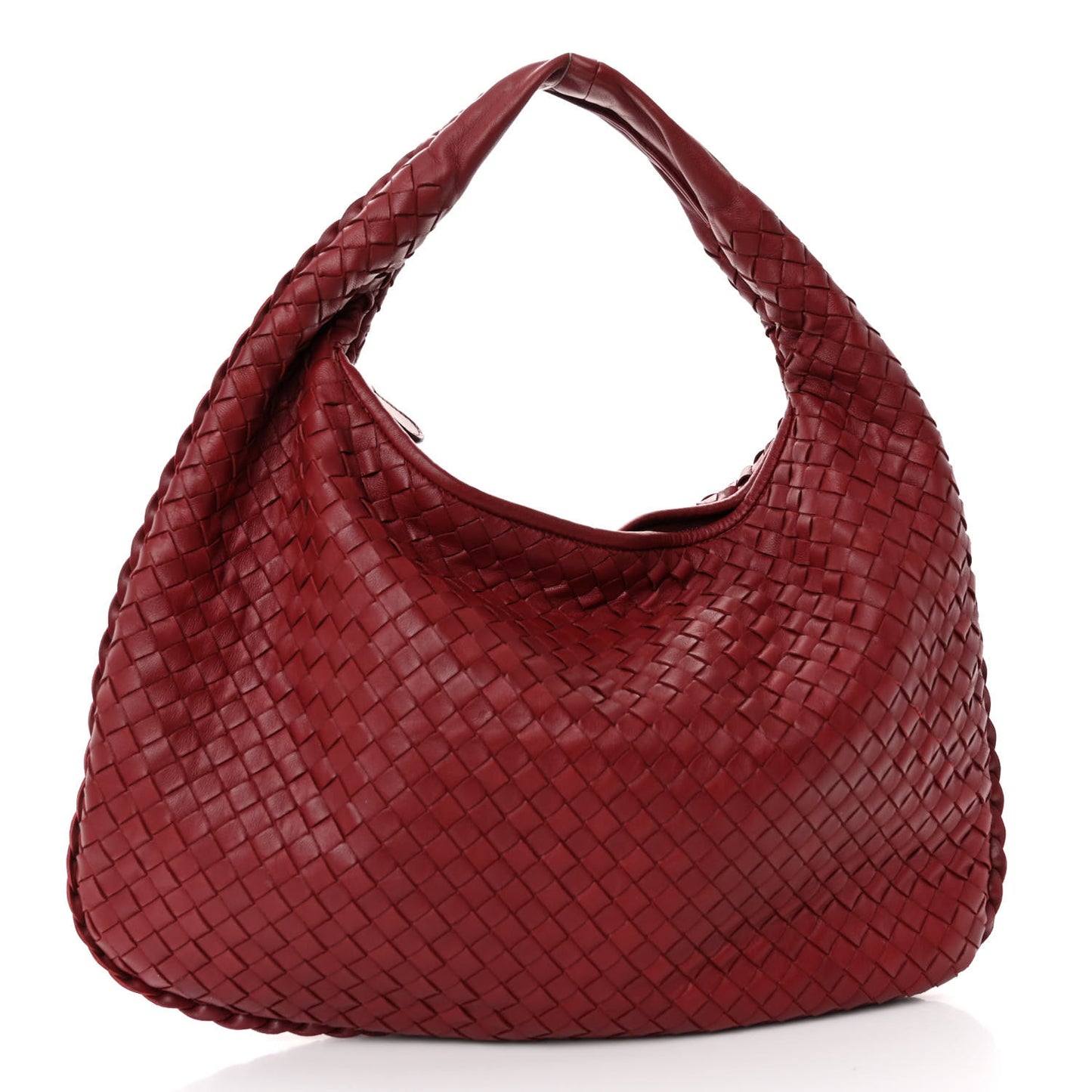 Nappa Intrecciato Medium Veneta Hobo Eclipse