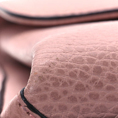 Gucci Dollar Calfskin Interlocking G Top Handle Shoulder Bag Soft Pink 15 of 16