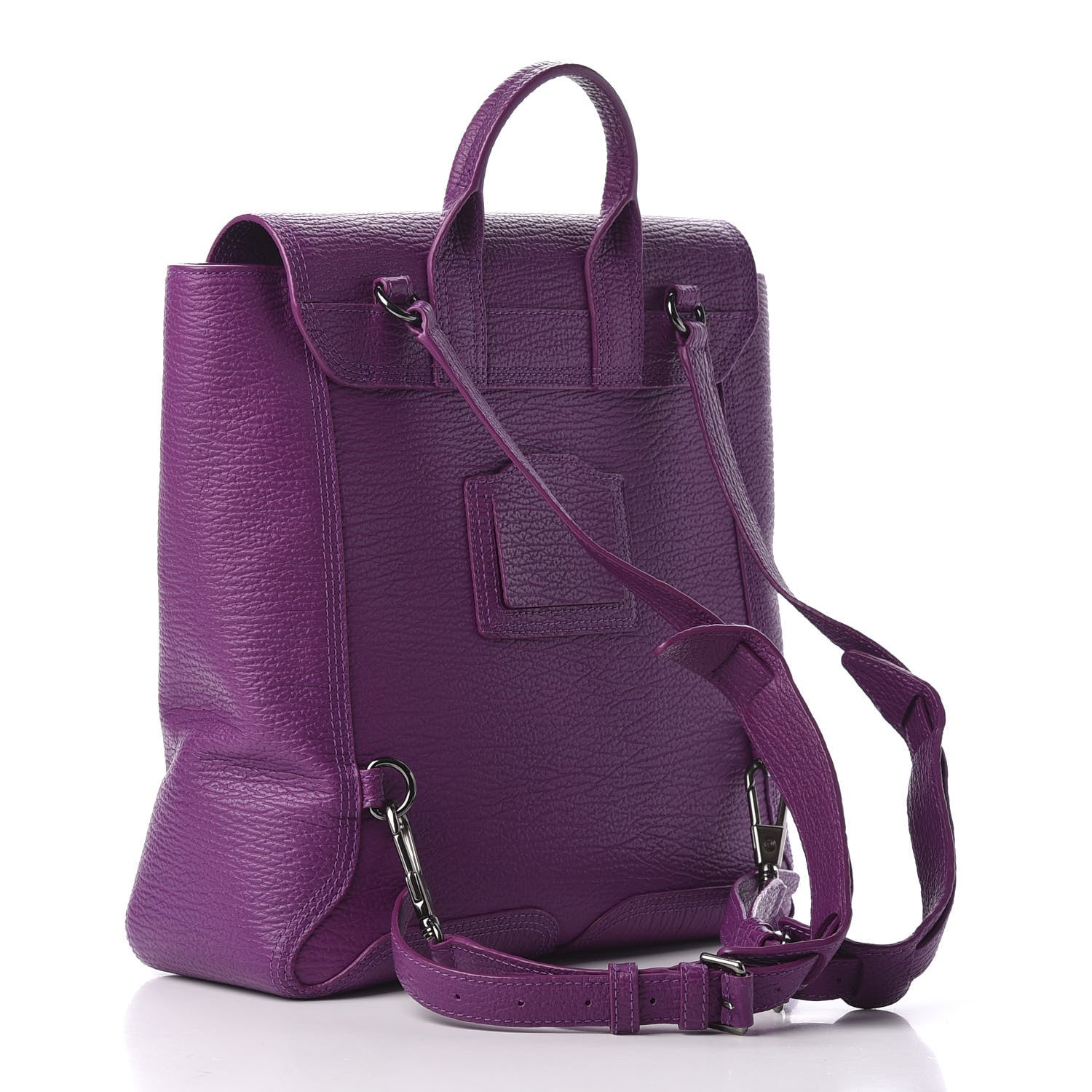 3.1 Phillip Lim 3.1 Textured Calfskin Pashli Backpack Orchid 2 of 8