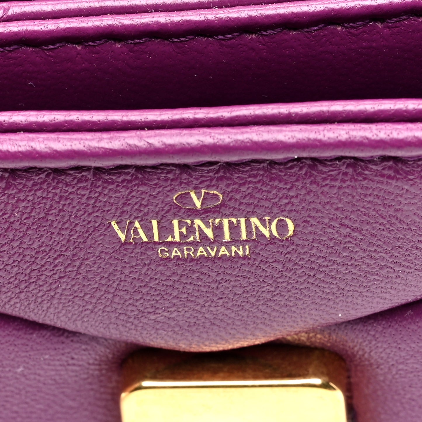 Nappa Micro One Stud Chain Bag Prune