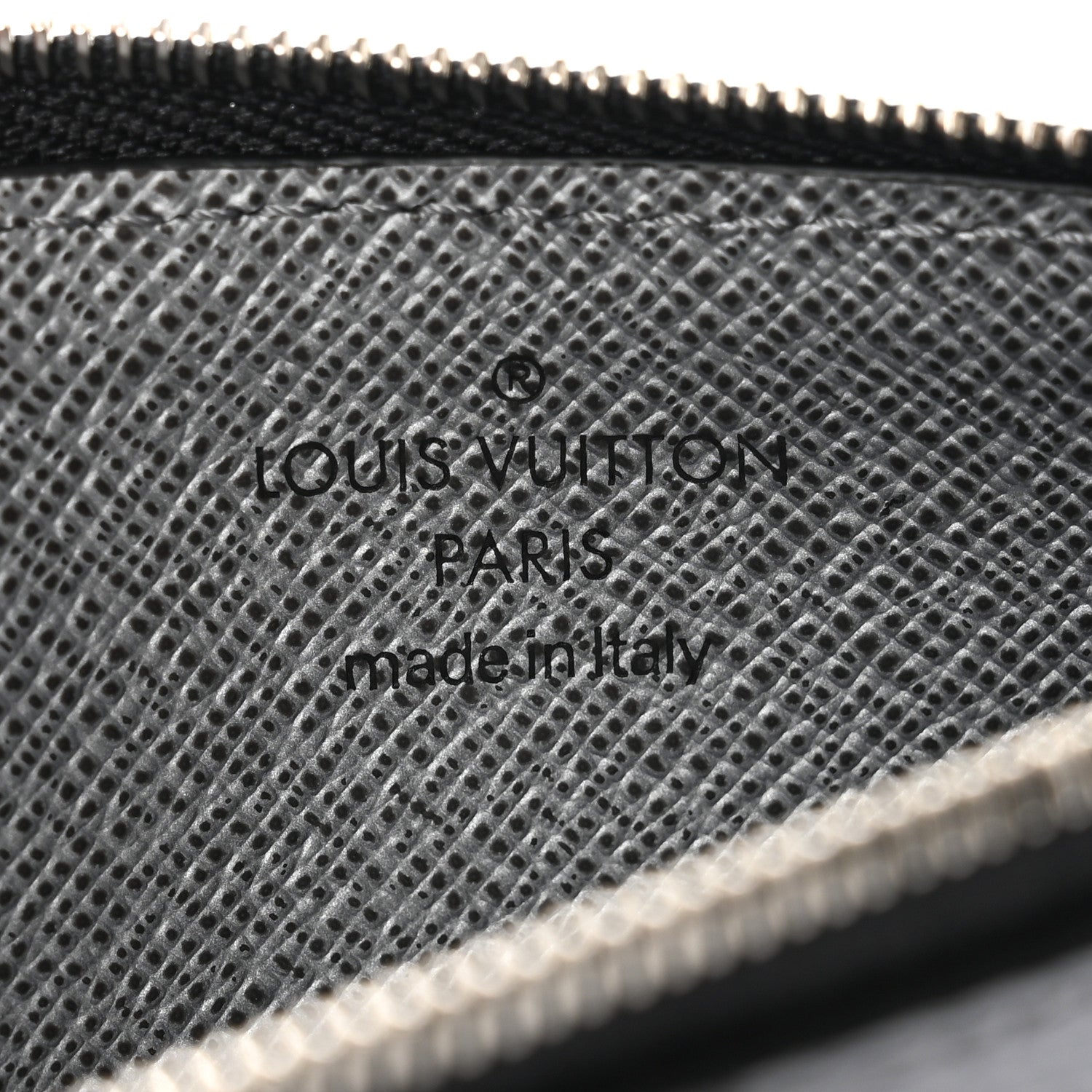 Louis Vuitton Taigarama Coin Card Holder Gunmetal 6 of 7