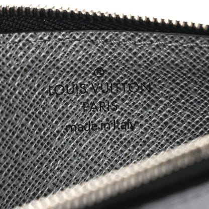 Louis Vuitton Taigarama Coin Card Holder Gunmetal 6 of 7