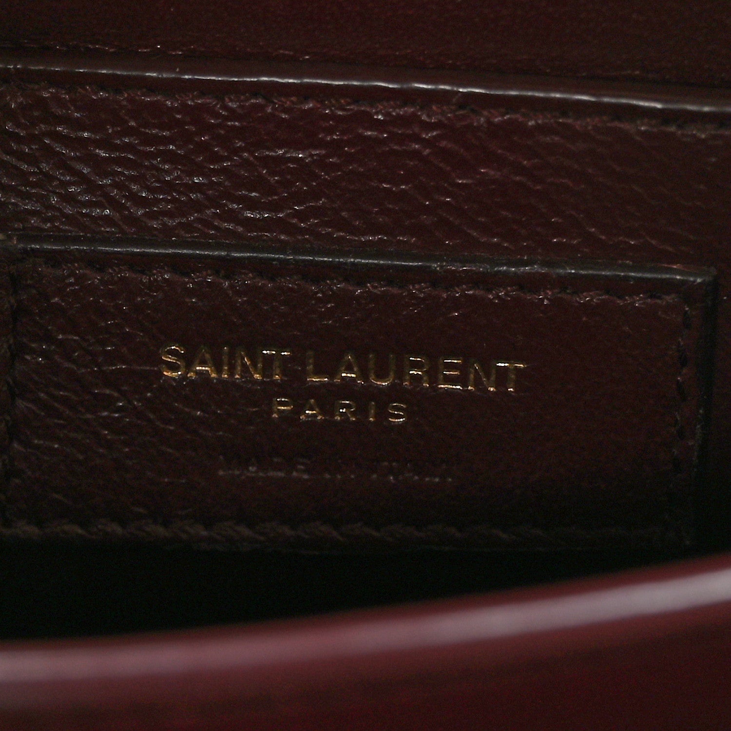 Saint Laurent Grain de Poudre Mini Classic Monogram Cassandra Top Handle Vintage White 6 of 11