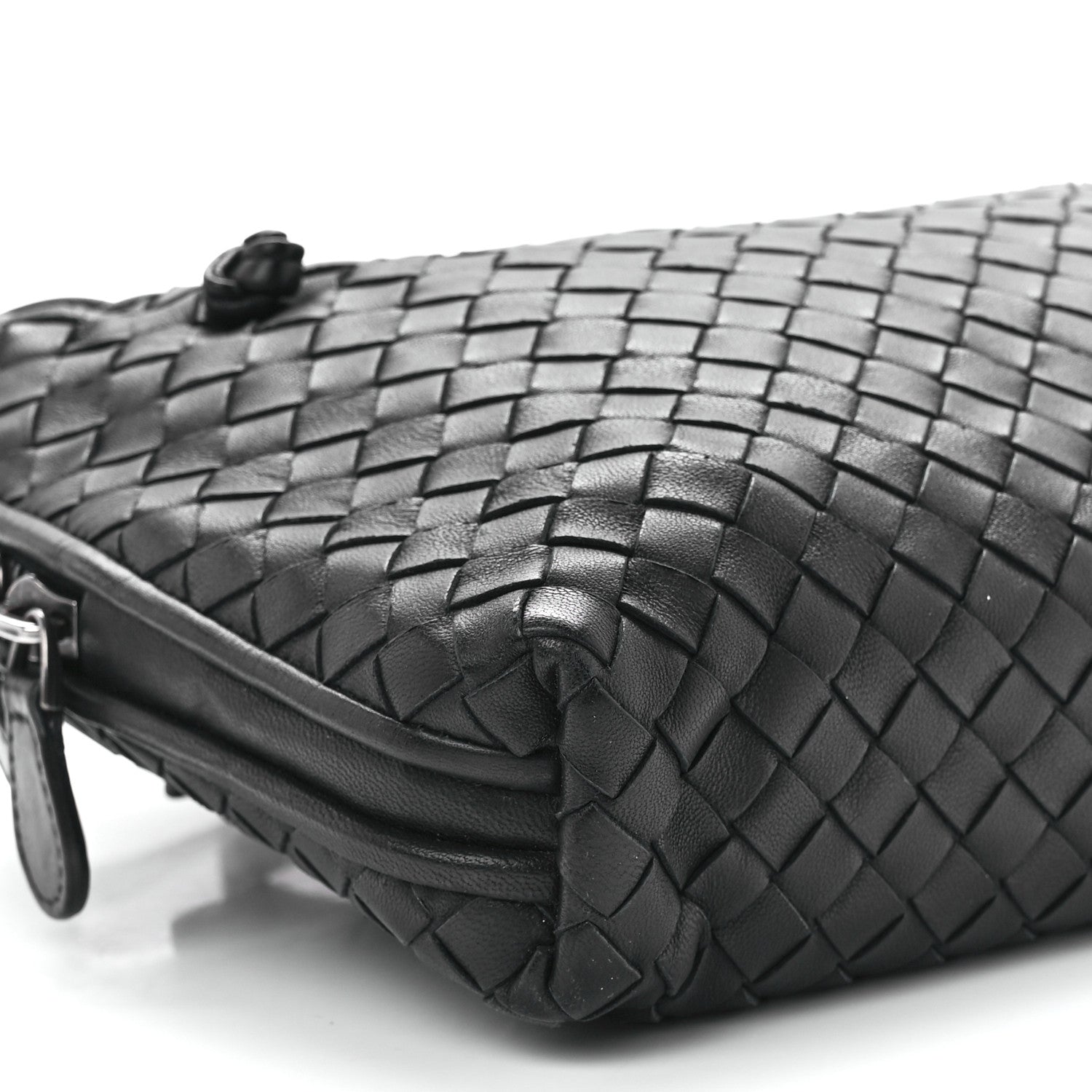 Bottega Veneta Nappa Intrecciato Nodini Bag Black 13 of 14