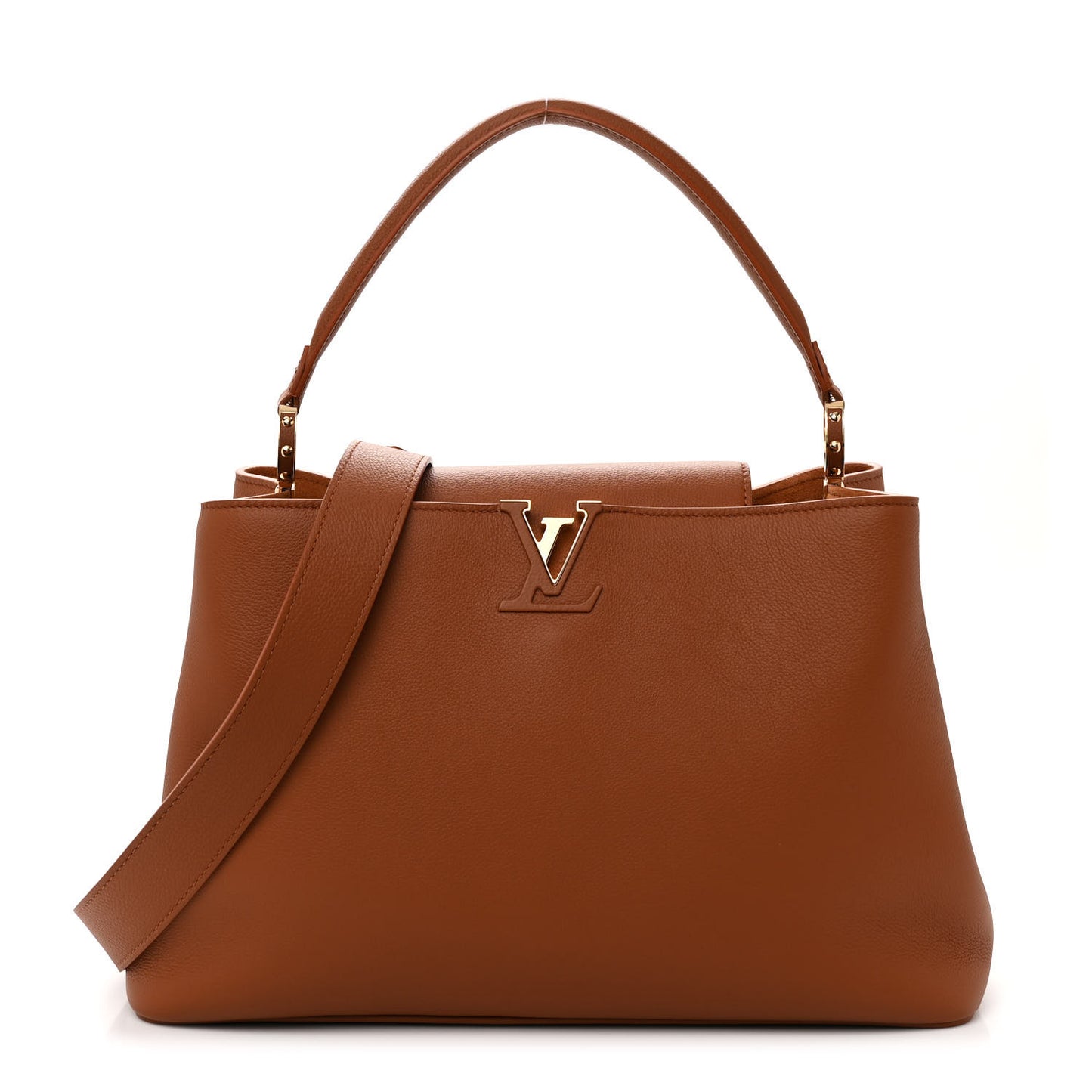 Taurillon Capucines GM Cognac