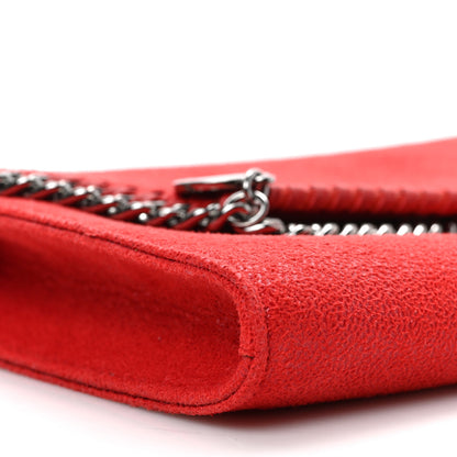 Stella McCartney Shaggy Deer Mini Falabella Crossbody Bag Flame 7 of 8