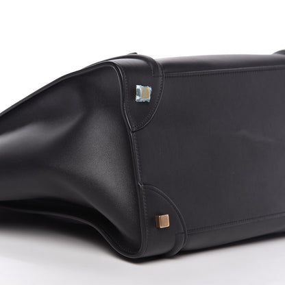 Celine Smooth Calfskin Mini Luggage Black 6 of 9