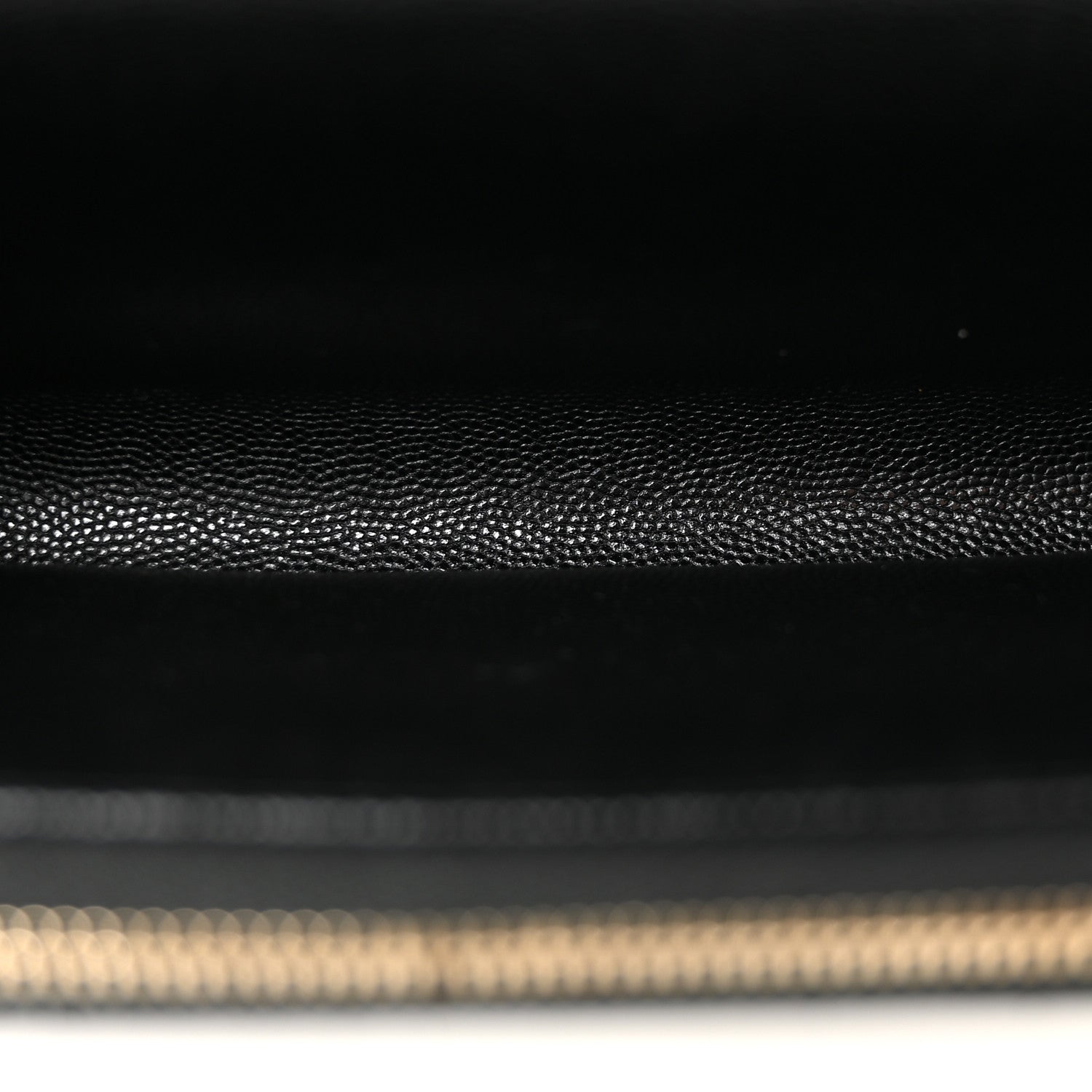 Chanel Caviar Quilted Phone Holder Wallet on Removable Chain Black 6 of 15