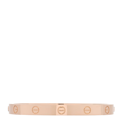 Cartier 18K Pink Gold LOVE Bracelet 17 1 of 5
