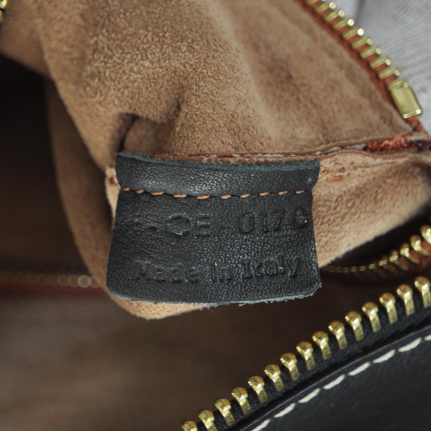 Calfskin Mini Envelope Luggage Anthracite