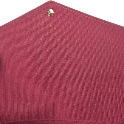 Louis Vuitton Monogram Pochette Felicie Chain Wallet Fuchsia 8 of 11