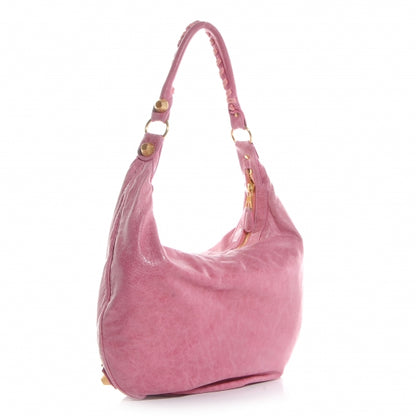 Balenciaga Agneau Giant 21 Gold Hardware Hobo Bubblegum 3 of 8