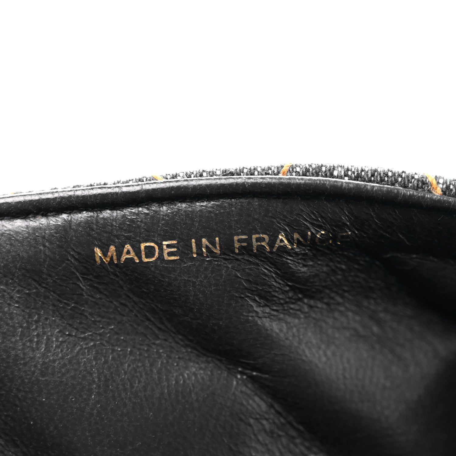 Chanel Denim Quilted Tortoise Single Flap Blue 7 of 12