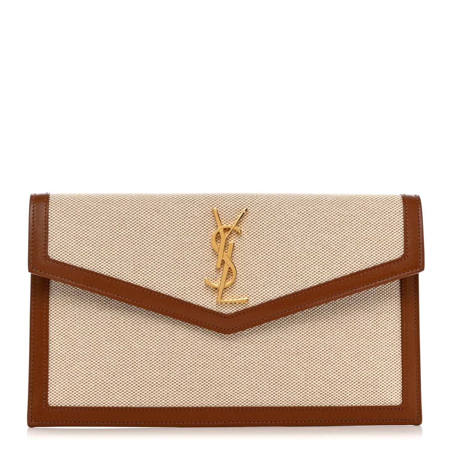 Canvas Uptown Pouch Natural Beige Brick