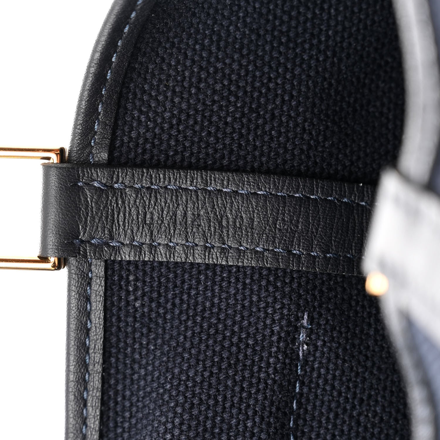 Hermes Toile Goeland Swift Cargo Picotin Lock 18 Bleu Marine 7 of 11