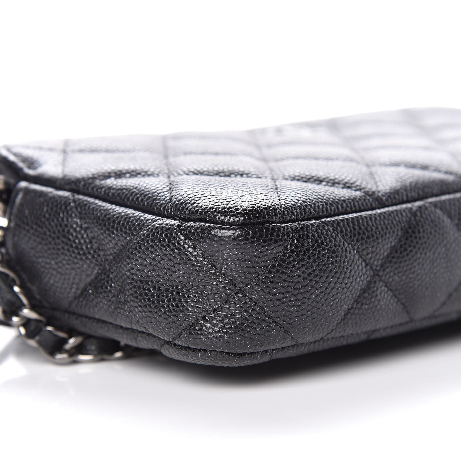 Chanel Caviar Quilted Small Clutch With Chain Black 12 of 14