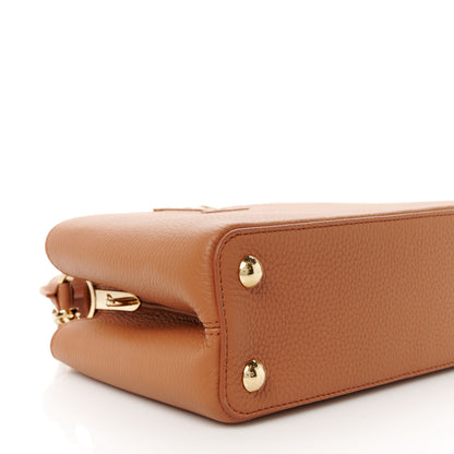 Louis Vuitton Taurillon Capucines BB Tan 8 of 10