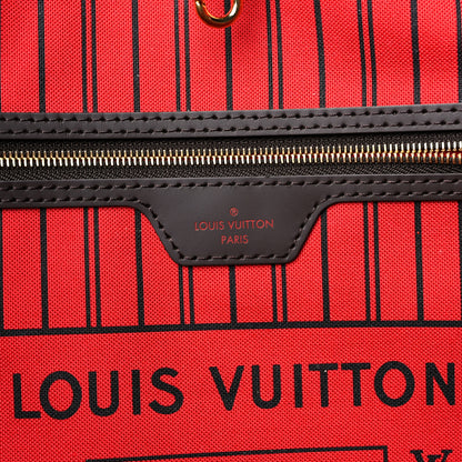 Louis Vuitton Damier Ebene Neo Neverfull MM 6 of 11
