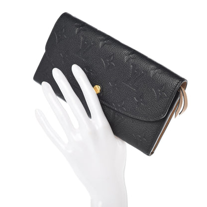 Louis Vuitton Empreinte Emilie Wallet Black Dune 2 of 10